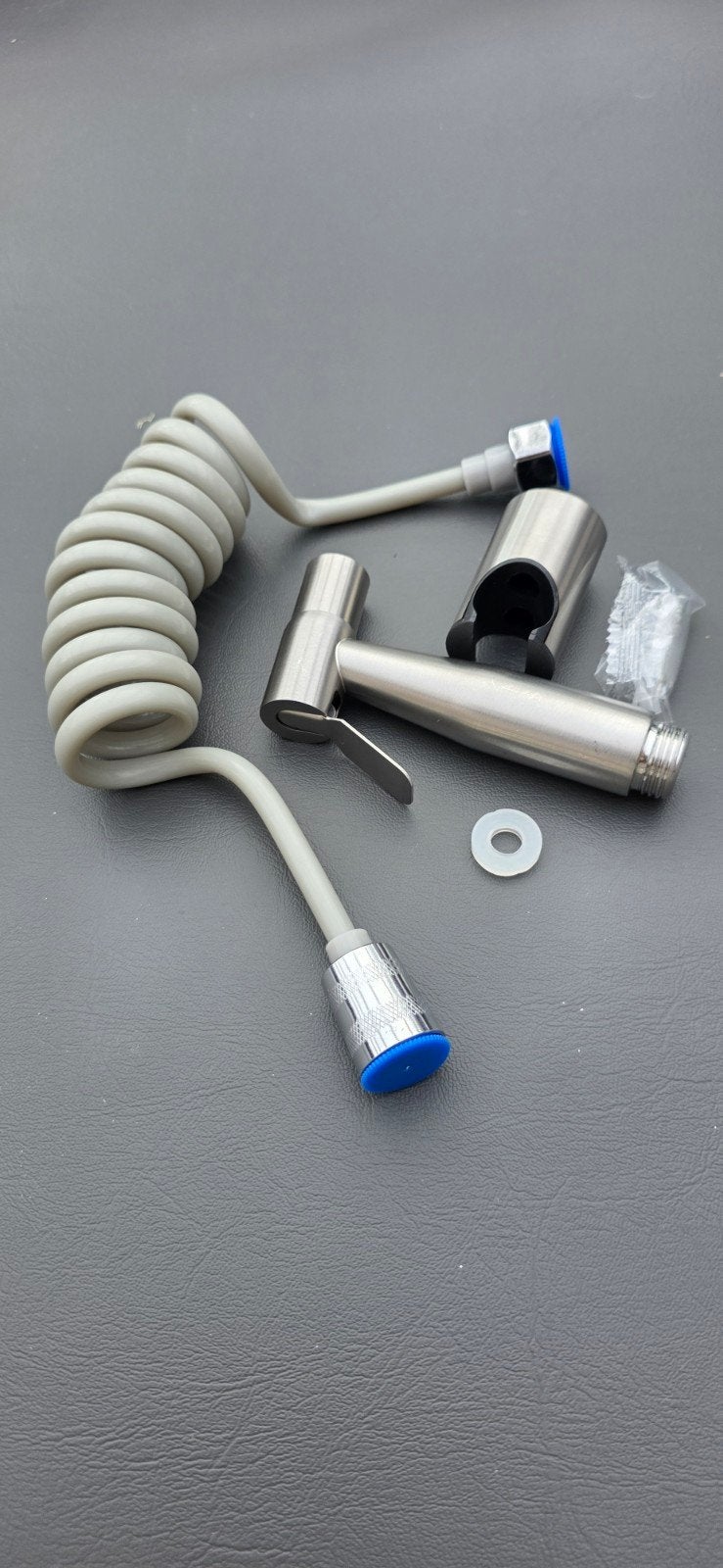 Bidet Douche Set - RVS Handdouche met Spiraalslang, Ophalen of Verzenden, Nieuw, Rvs, Douche