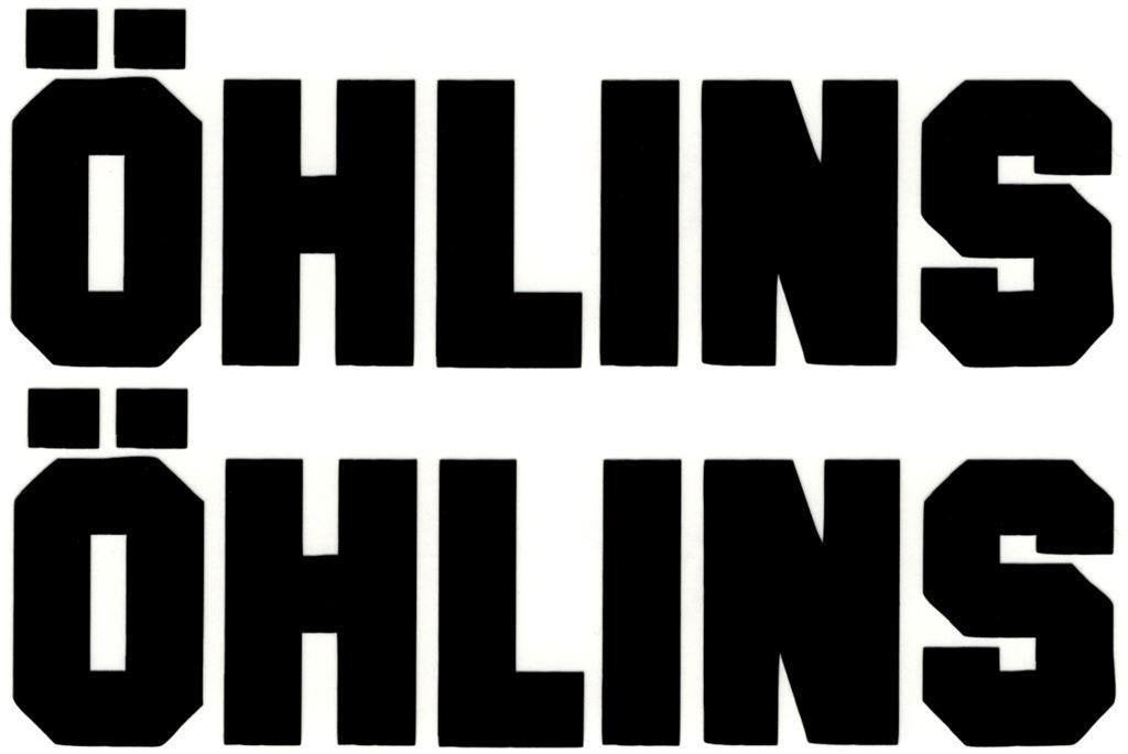 Ohlins sticker set #11, Verzenden