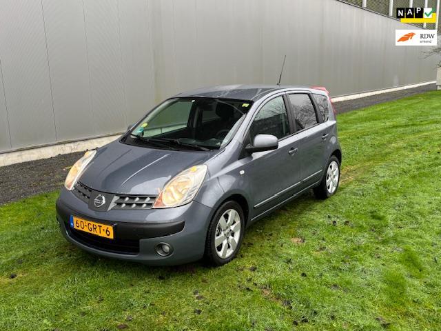 Nissan Note 1.4 Life|Airco|APK|, Voorwielaandrijving, Gebruikt, 4 cilinders, Blauw
