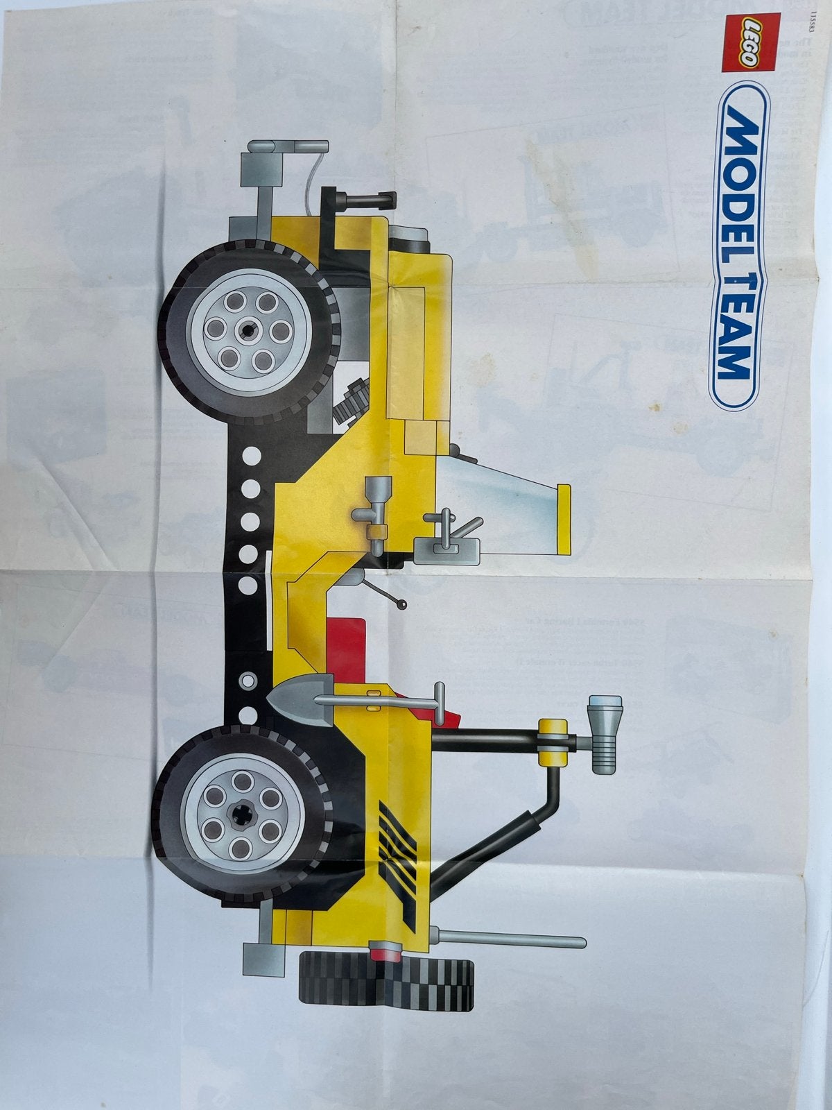 LEGO Model Team Poster van set 5510 (115583), Ophalen of Verzenden, Gebruikt
