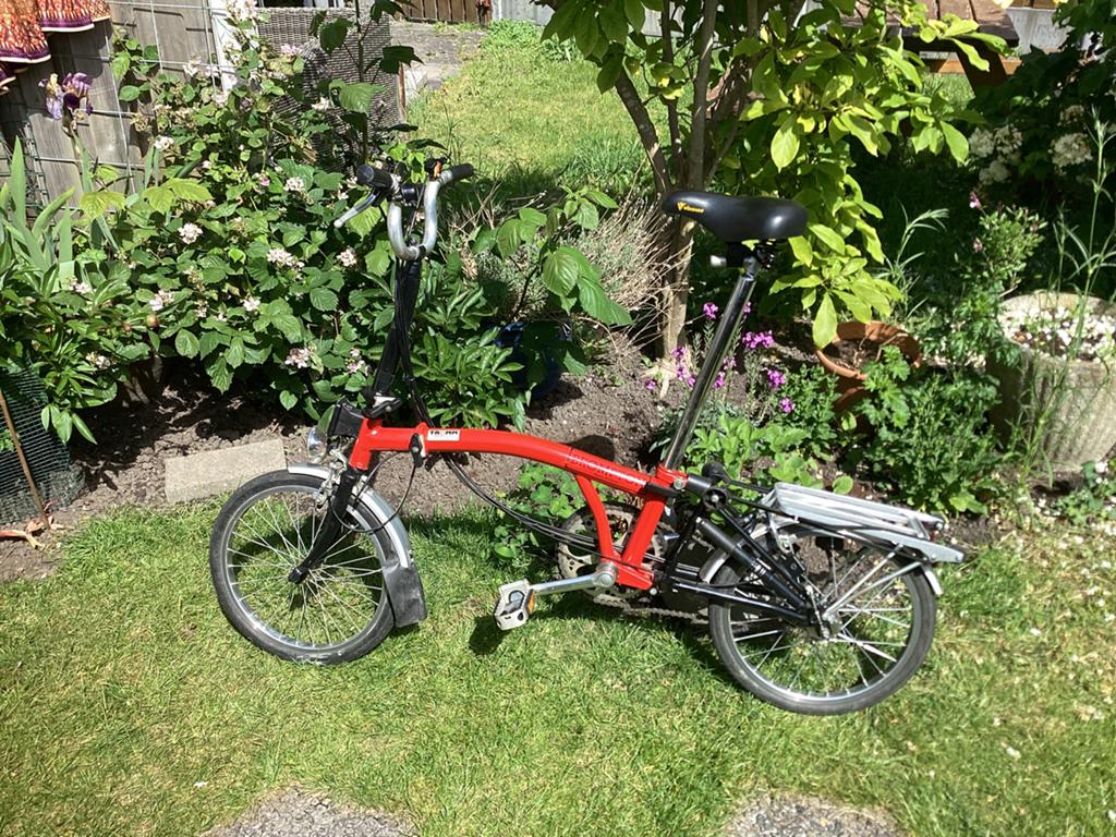 Bromptom met 6 versnellingen in goede staat van onderhoud, Gebruikt, Brompton, Velgrem, 16 tot 18 inch