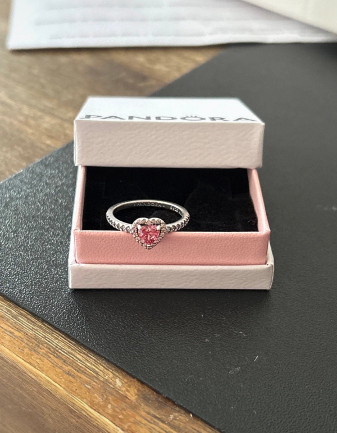 Pandora ring, Met kristal, 20 of groter, IJzer of Staal, Nieuw