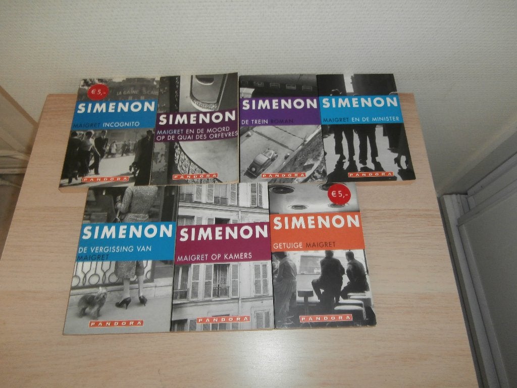 Boekjes van Georges Simenon., Ophalen of Verzenden, Gelezen