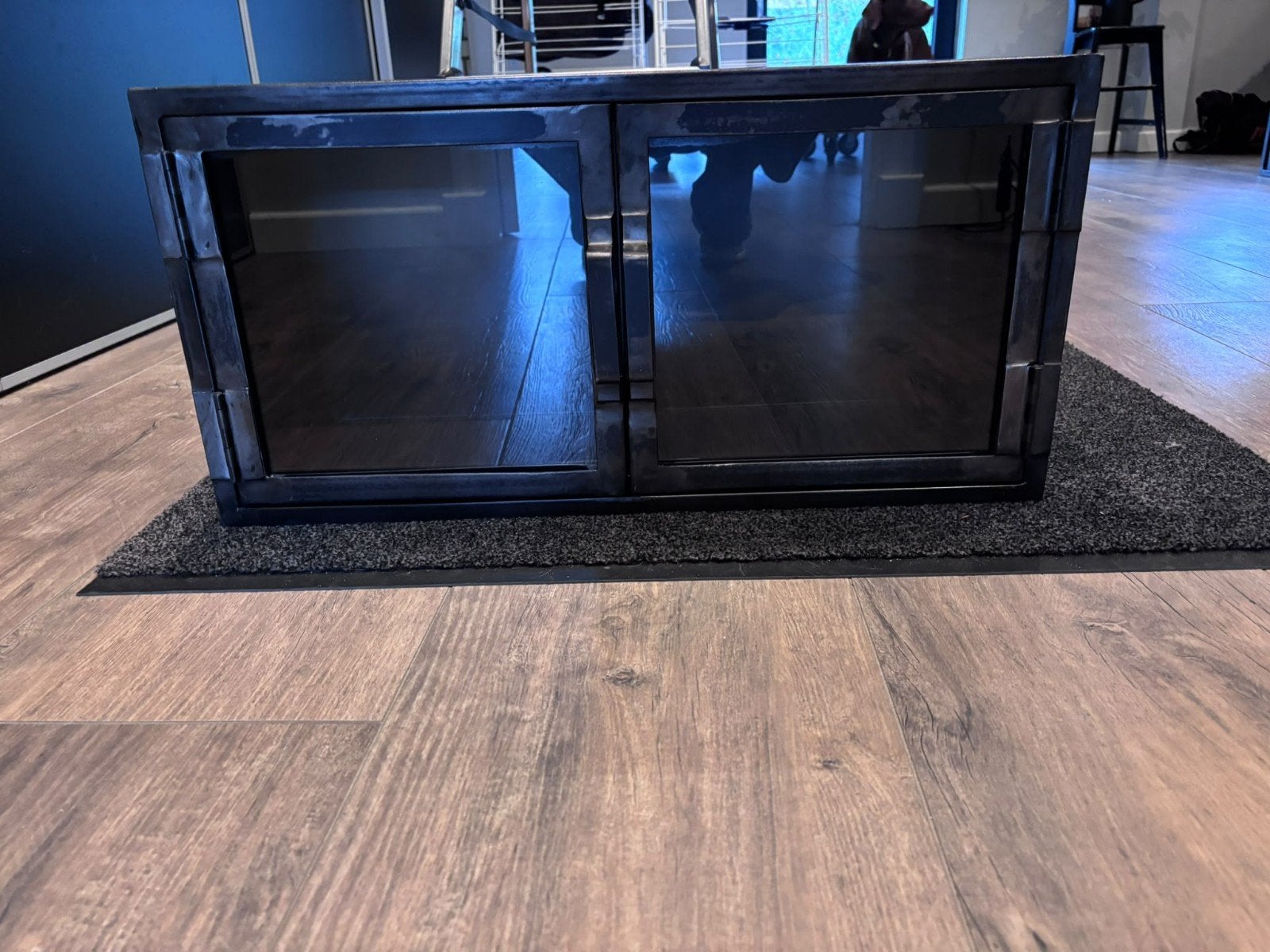 Kleine wand hang kastjes bijpassend bij vitrinekast, Ophalen, Gebruikt, Minder dan 150 cm, Metaal