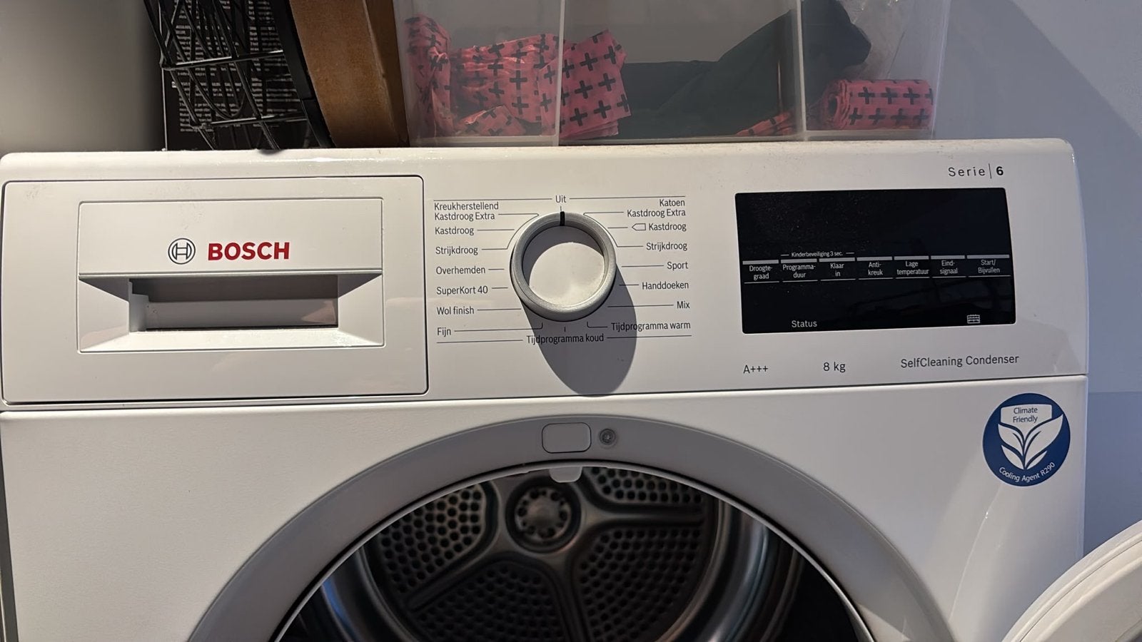 Bosch Serie 6 Condensdroger A+++ 8 kg DEFECT, Witgoed en Apparatuur, Wasdrogers, Niet werkend, Condens, Voorlader, 8 tot 10 kg