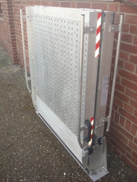 Oprijplaten Altec 260x100 Rampe Scootmobiel Rolstoel, Ophalen of Verzenden, Zo goed als nieuw