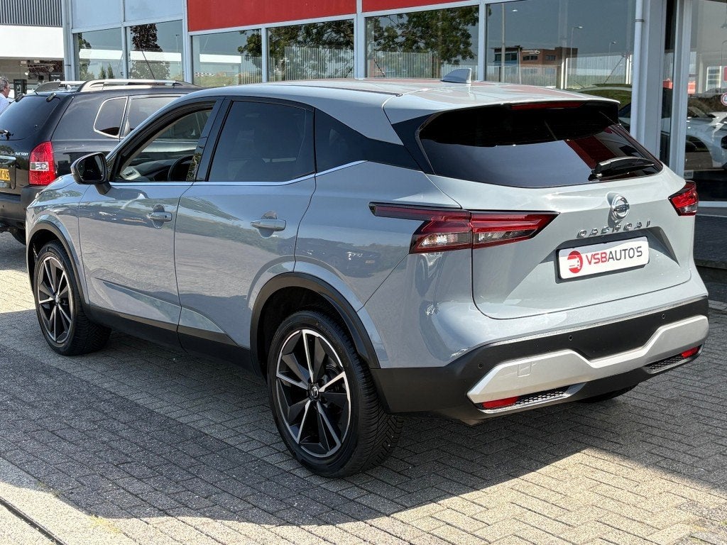 Nissan QASHQAI 1.3 MHEV 158PK AUT. CAMERA NAVI CARPLAY AIRCO, Automaat, Gebruikt, Huisgarantie, Met garantie (alle)