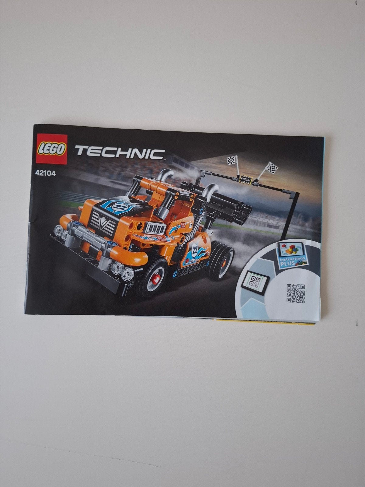 Lego Technic 42104 Race Truck (geen doos), Gebruikt, Verzenden, Lego, Inclusief instructies