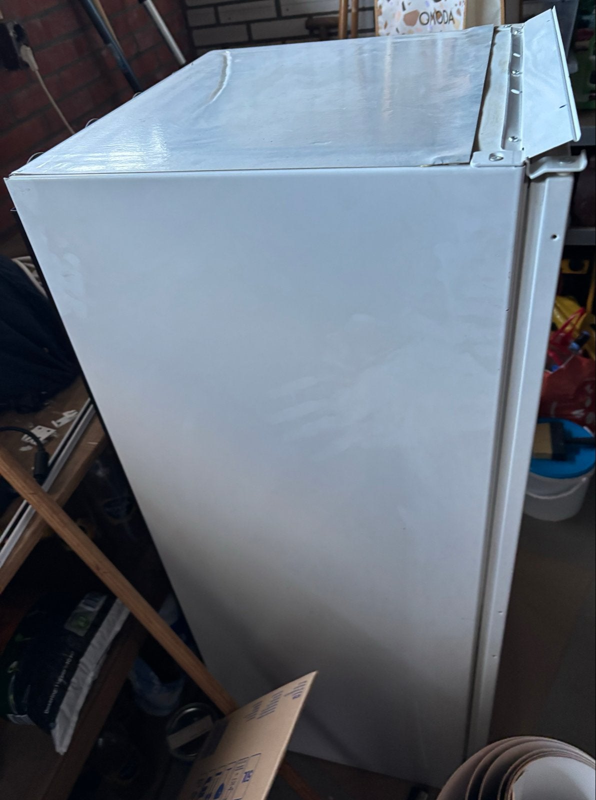 Witte Koelkast, Ophalen, 150 tot 200 liter, 120 tot 140 cm, 45 tot 60 cm
