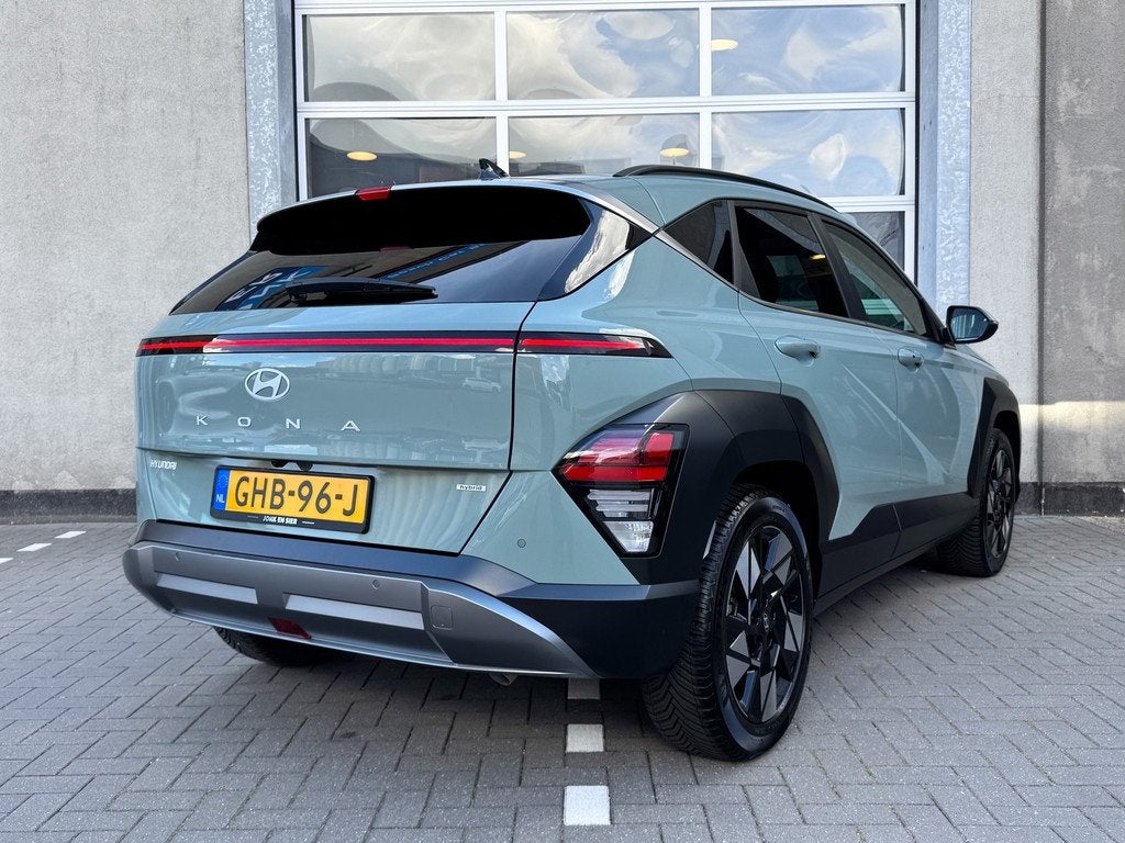 Hyundai KONA 1.6 GDI HEV Comfort Smart|4-seiz.banden|Apple C, Auto's, Hyundai, 12 maanden, Stof, Gebruikt, Bedrijf