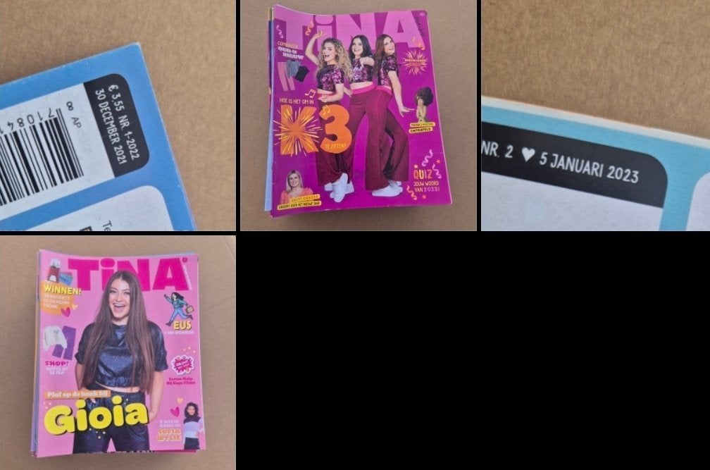 Tina Jaargangen en Winterboeken, Ophalen of Verzenden, Gelezen, Overige typen