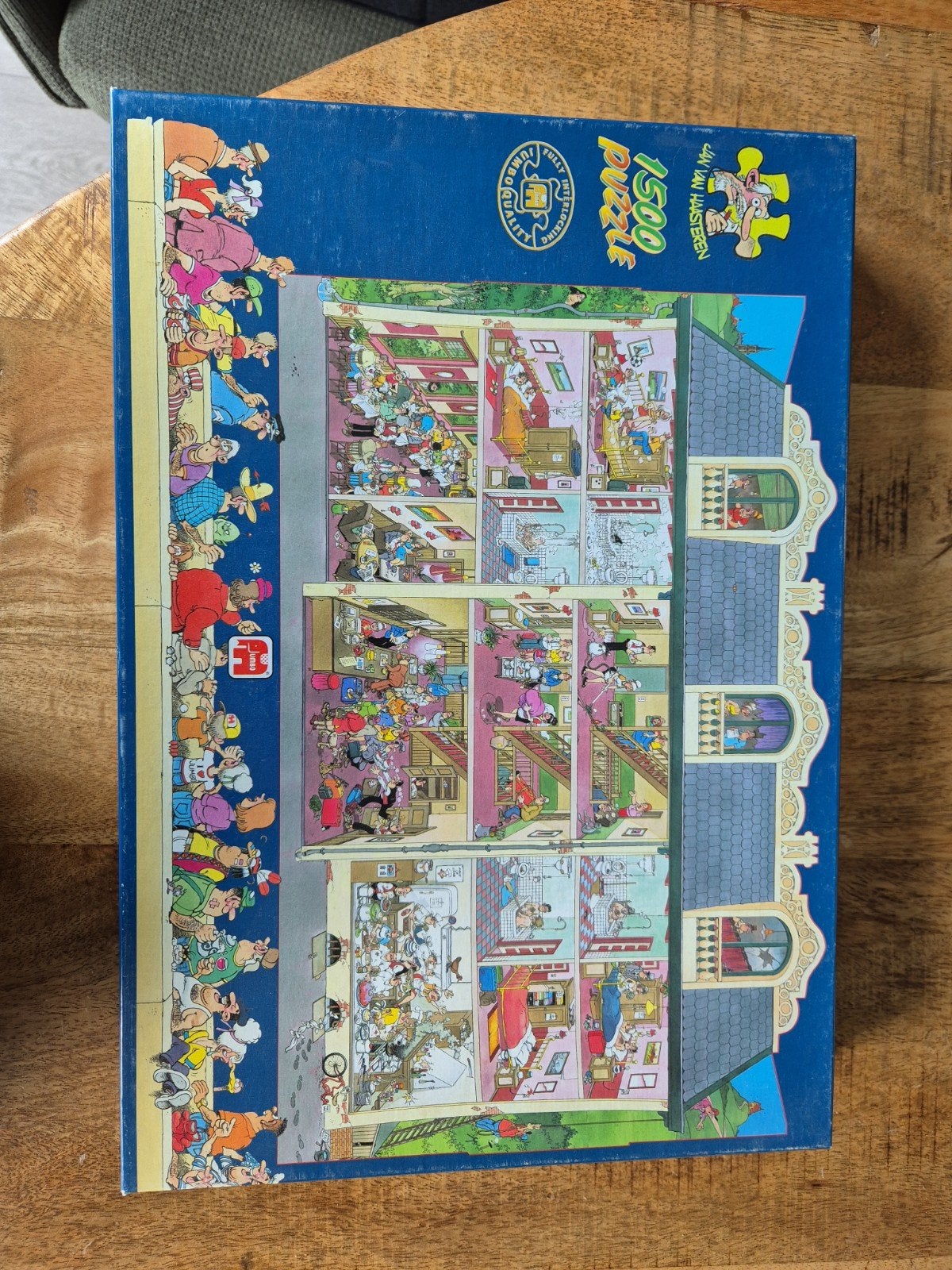 Jan van Haasteren Hotel Legpuzzel 1500 stukjes, Ophalen, 500 t/m 1500 stukjes, Gebruikt, Legpuzzel
