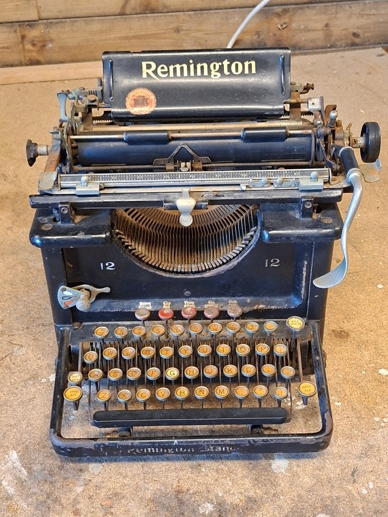 Vintage Remington typemachine, Diversen, Typemachines, Ophalen, Gebruikt