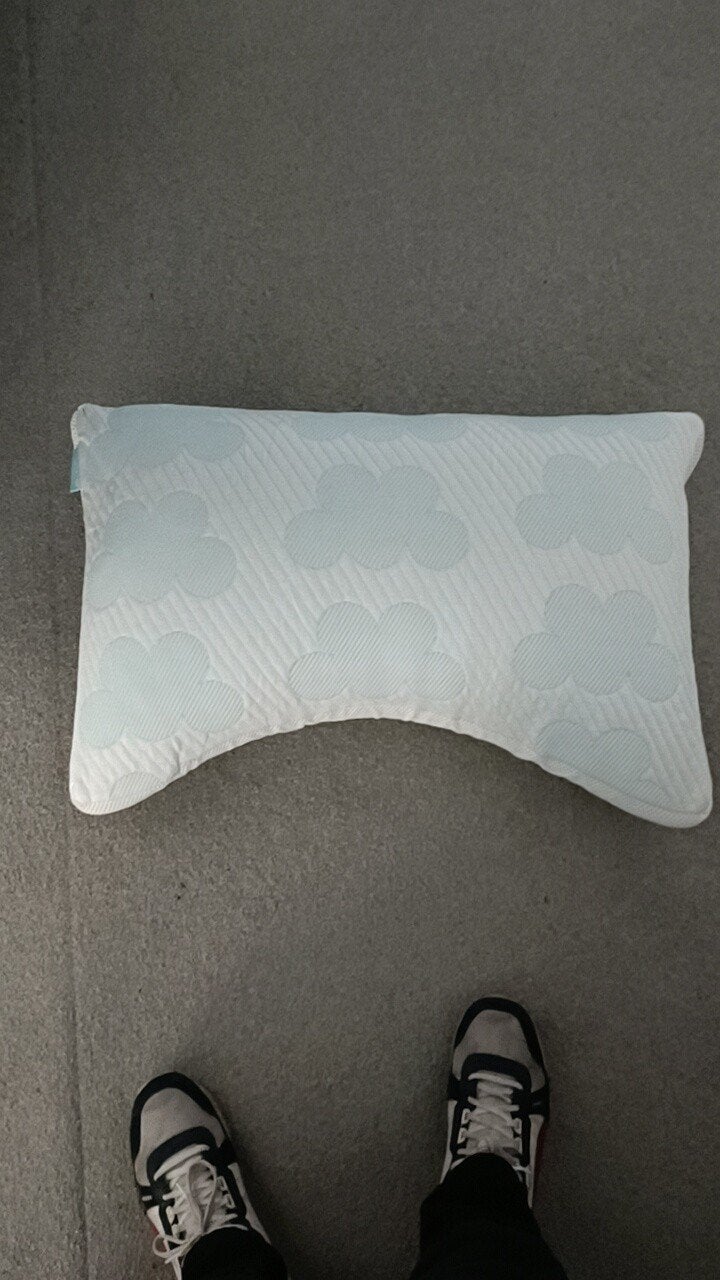 Te koop cloud pillow zij slaap kussen, Ergonomisch, Overige merken, Gebruikt, Wit