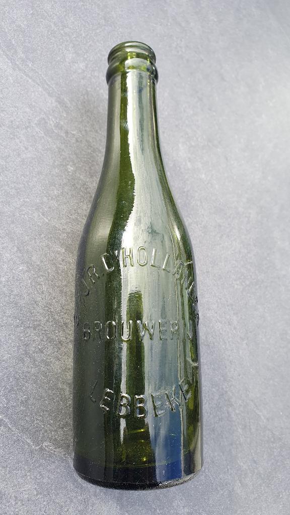 Oude antieke bierfles, Verzamelen, Biermerken, Ophalen of Verzenden, Gebruikt, Flesje(s), Overige merken