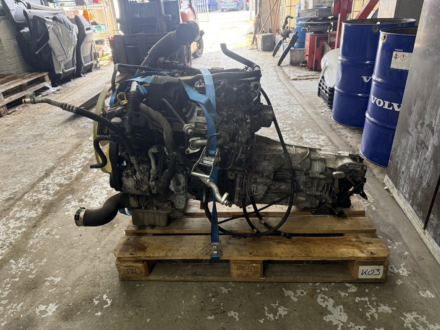 651955 eu6 motor, Gebruikt, -, Herkomst onderdeel bekend, Ophalen of Verzenden