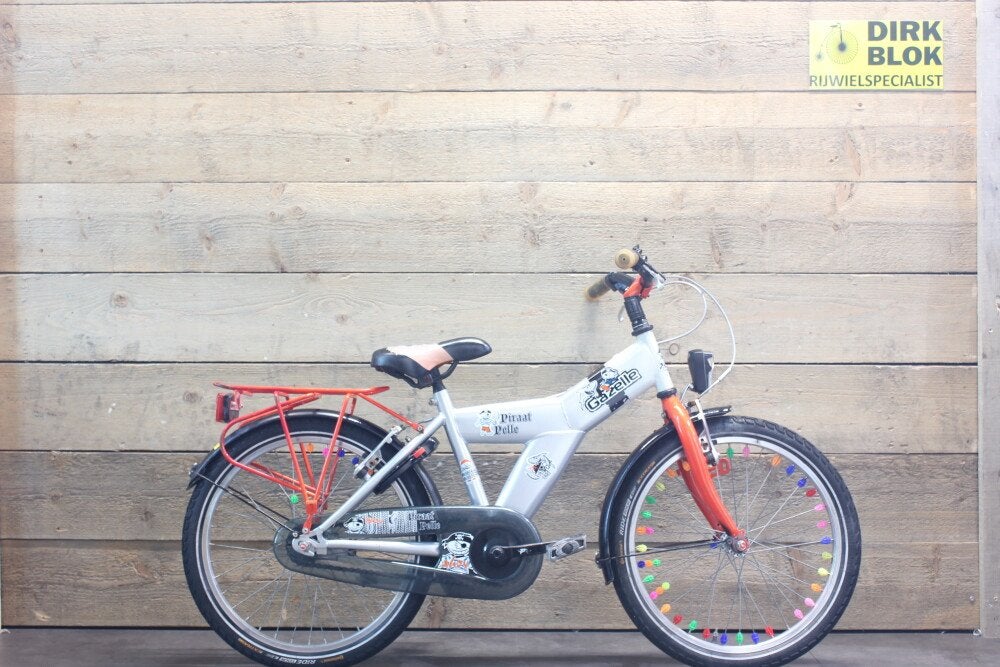 20 inch Gazelle Piraat Pelle jongensfiets + 3 mnd garantie, Fietsen en Brommers, Fietsen | Jongens, Niet ingevuld, Gebruikt, Niet ingevuld