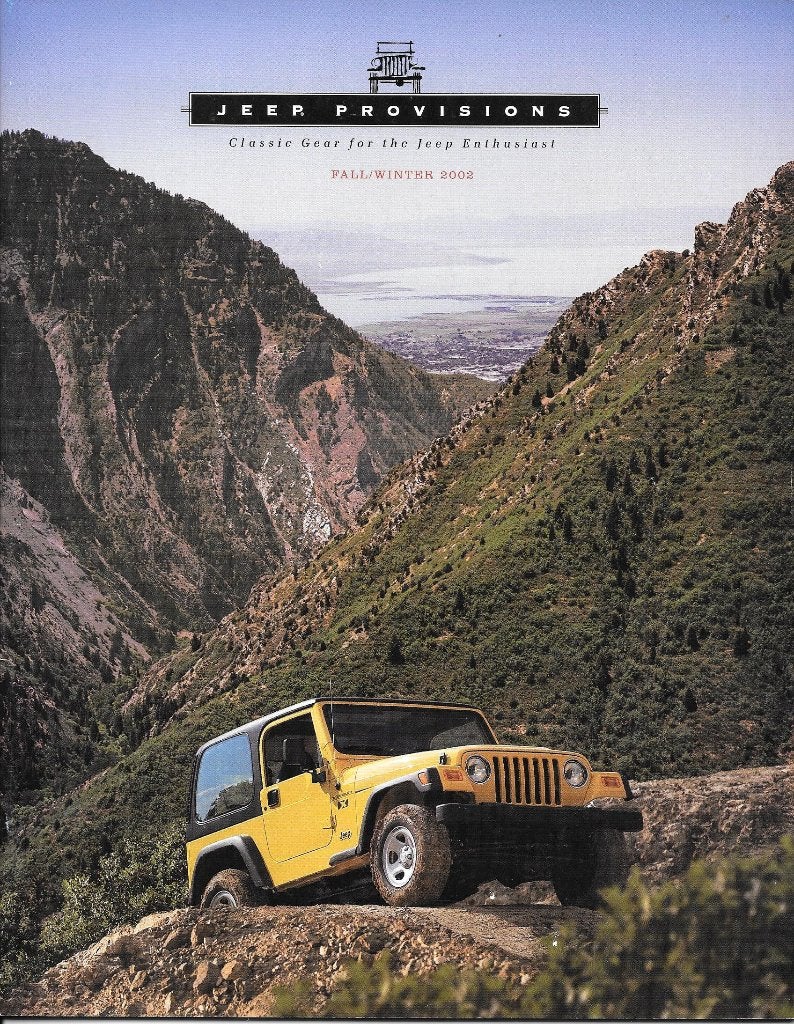JEEP "PROVISIONS"  2002, Ophalen of Verzenden, Zo goed als nieuw, Overige merken