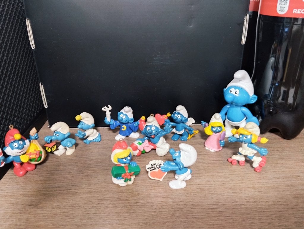 Smurfen, apart of in 1 lot : Deel 13, Ophalen of Verzenden, Zo goed als nieuw, Verschillende Smurfen