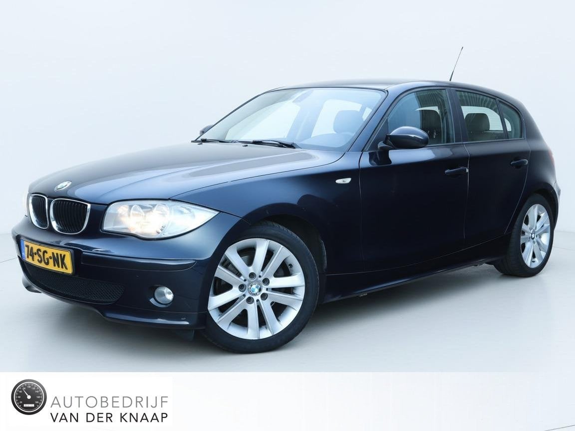 BMW 1-serie 120i Anniversary | Clima | Cruise | Multimedia/N, Auto's, Achterwielaandrijving, 4 cilinders, 150 pk, Blauw