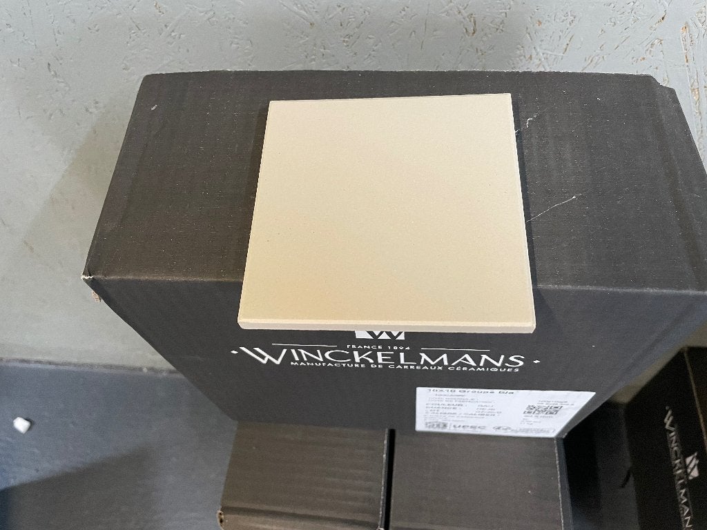 Nieuwe Winckelmans tegels - restant - 50% van winkelprijs, Doe-het-zelf en Verbouw, Tegels, Ophalen, Keramiek, Nieuw, Minder dan 20 cm