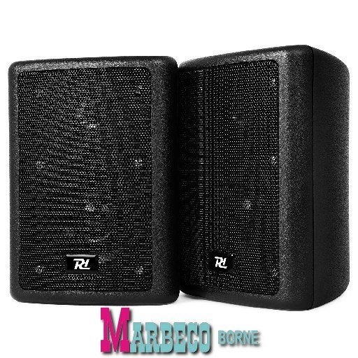 Luidspreker set, Speaker set, passief 4 inch zwart, Audio, Tv en Foto, Luidsprekers, Overige merken, Stereo speakers, Inclusief muurbeugels