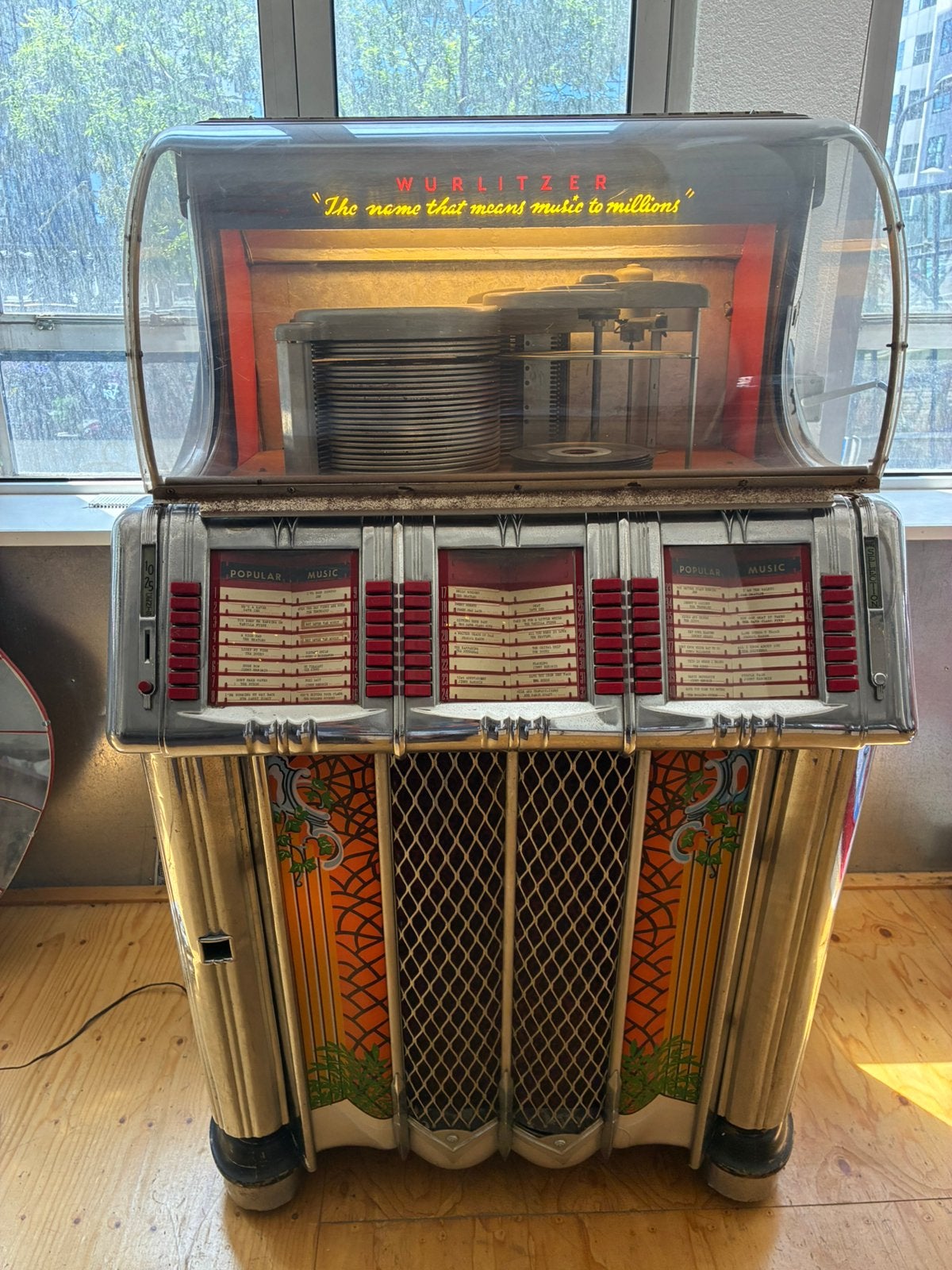 Wurlitzer 1250, Ophalen, Gebruikt, Wurlitzer