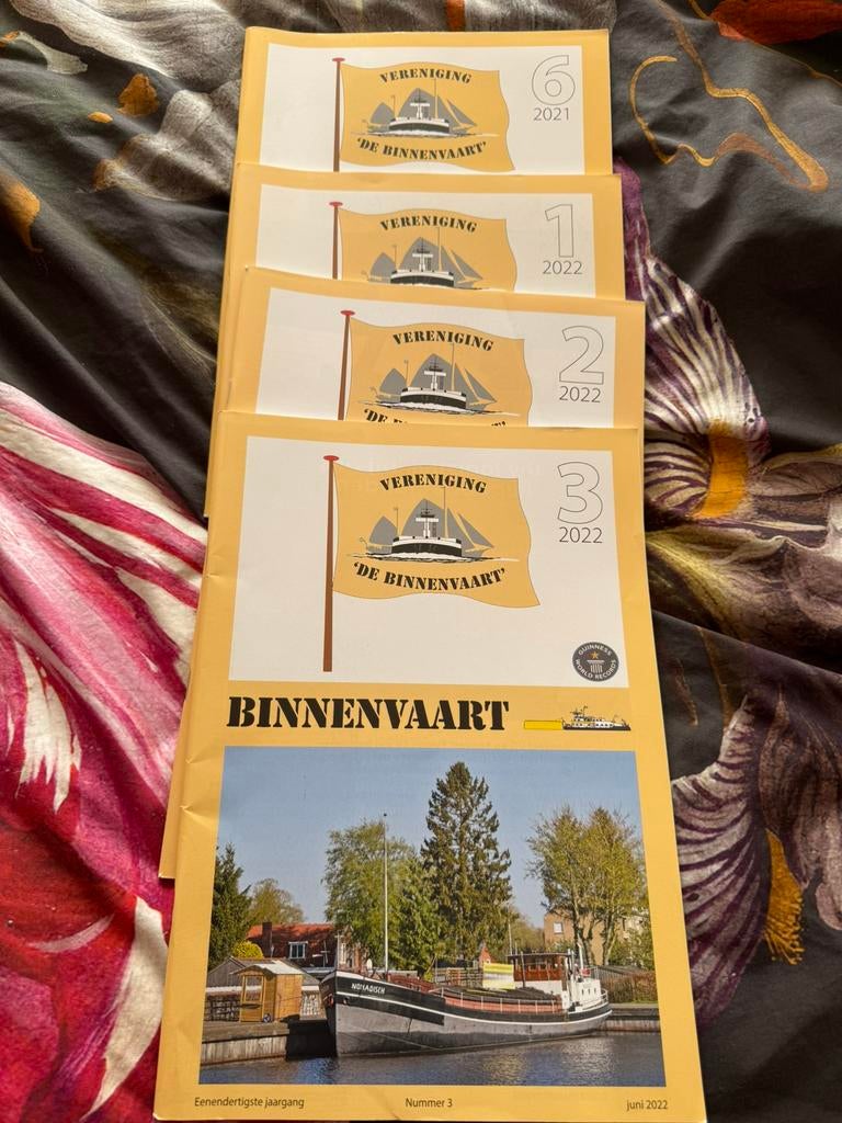 Binnenvaart tijdschriften, Verzamelen, Scheepvaart, Ophalen of Verzenden, Boek of Tijdschrift