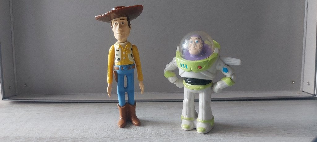 Disney Toy Story Woody en Buzz Lightyear, Ophalen of Verzenden, Zo goed als nieuw
