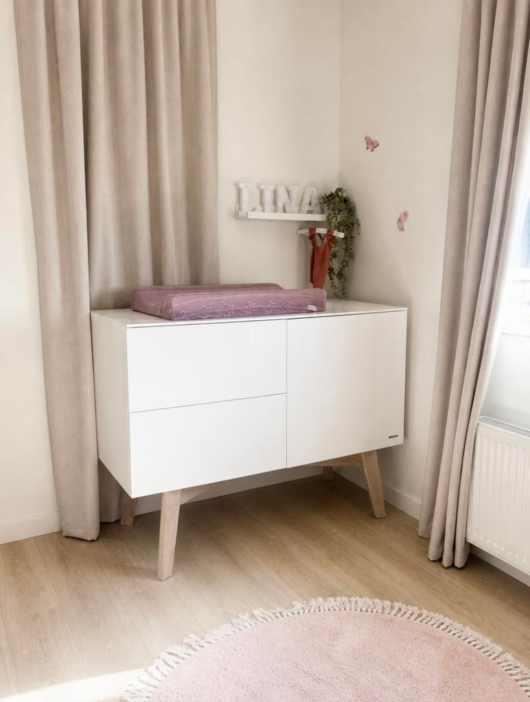 Kidsmill Sixties babykamer in zeer goede staat, Kinderen en Baby's, Ophalen, 50 tot 70 cm, Voetruimte, 90 tot 105 cm