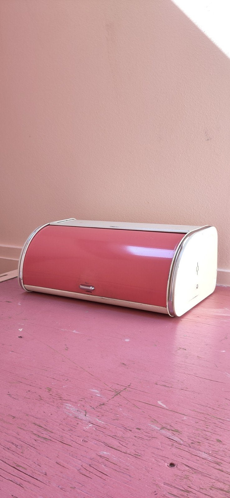 Retro broodbak roze crème, Ophalen, Huis en Inrichting
