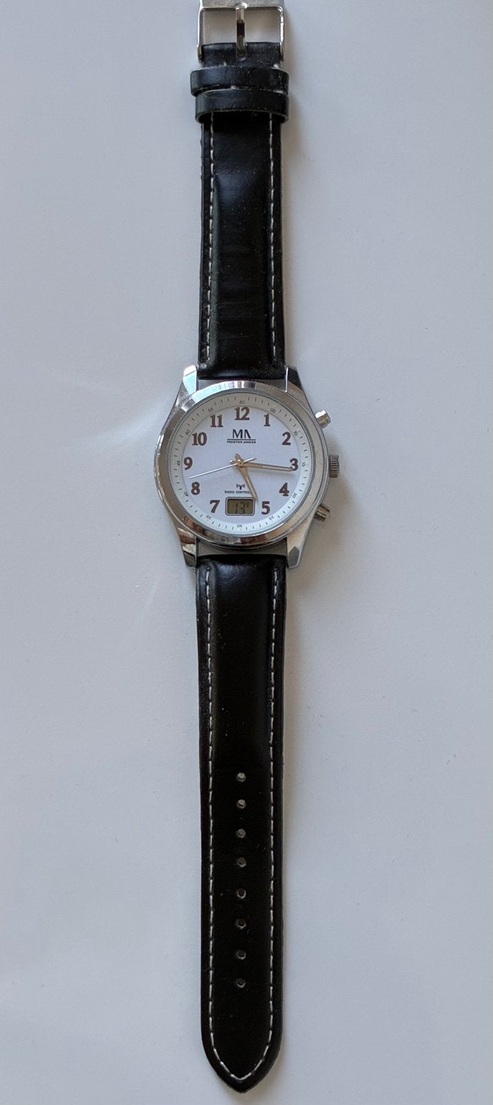 Meister Anker Radiografisch Herenhorloge, Sieraden, Tassen en Uiterlijk, Horloges | Heren, Ophalen of Verzenden, Nieuw, Leer, Overige merken
