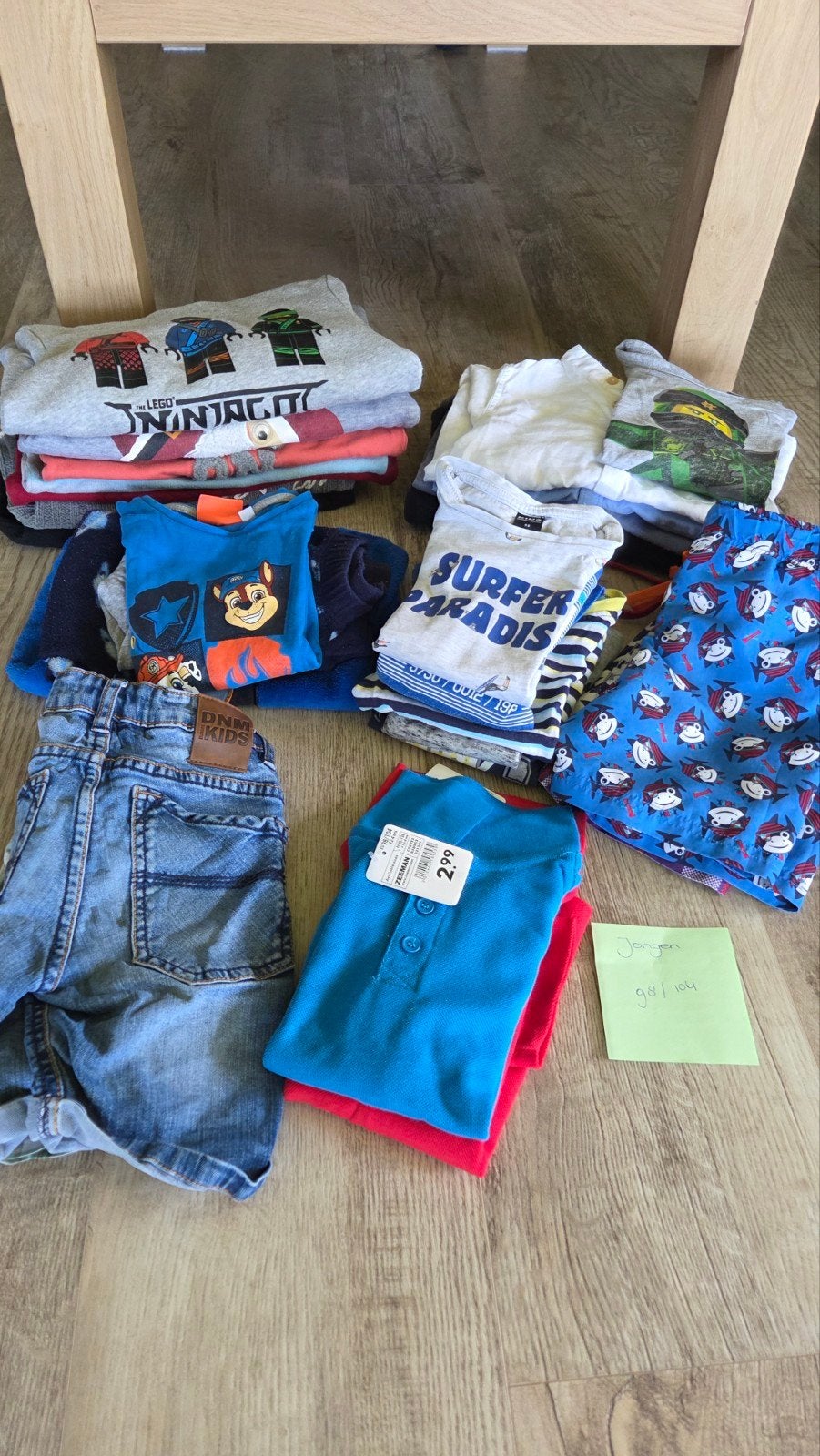 Kledingpakket  jongen 98/104, Ophalen of Verzenden, Maat 98