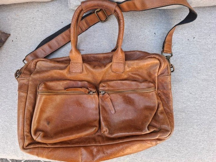 Cowboys Bag, Ophalen, Bruin, Schoudertasje