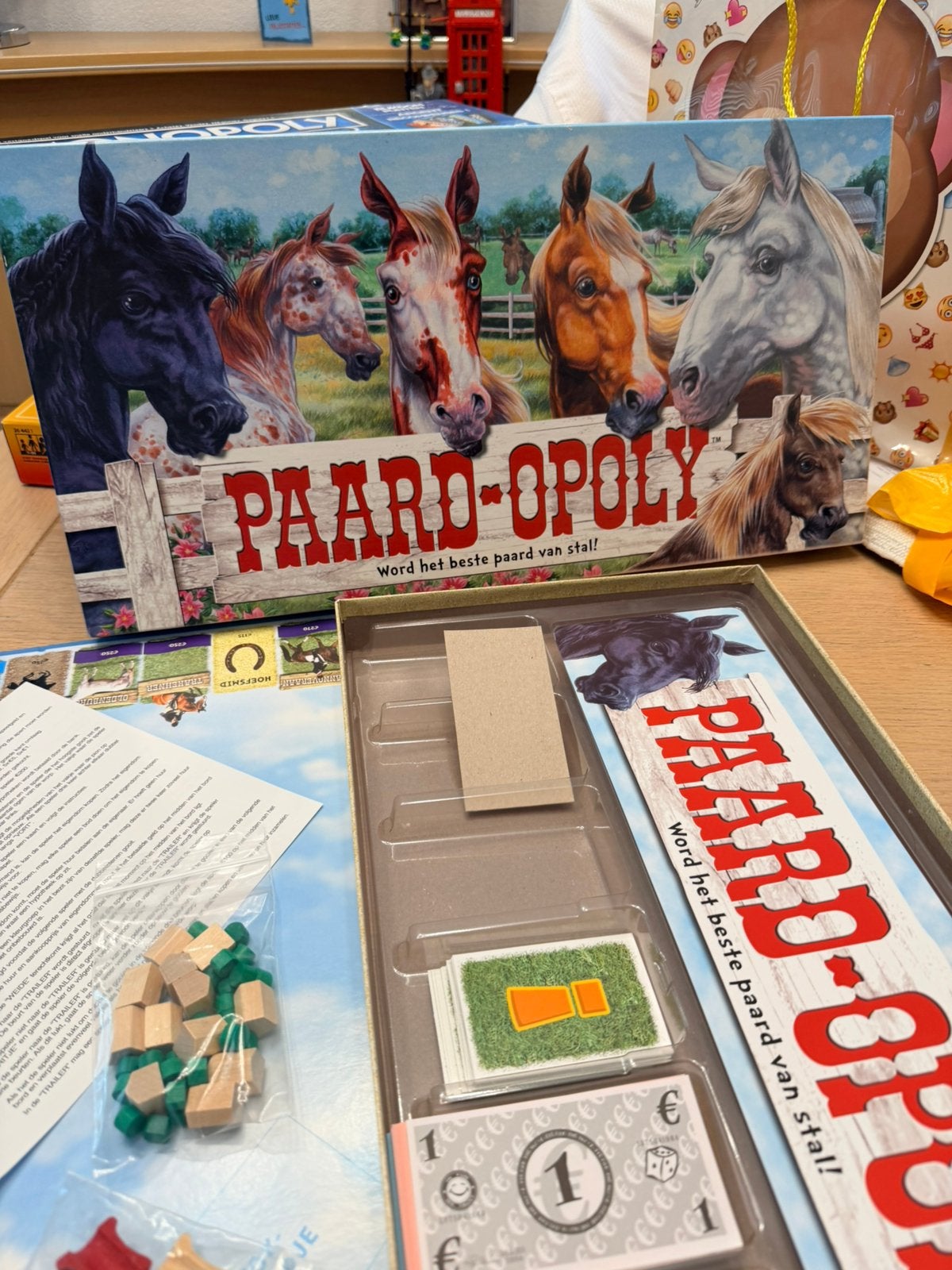 Paard-opoly zgan, Ophalen of Verzenden, Zo goed als nieuw