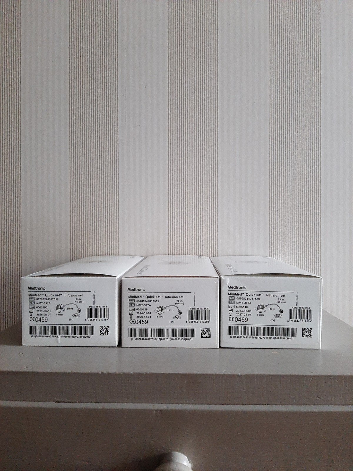 Drie dozen Medtronic MiniMed Quick-set. infusiesets., Diversen, Verpleegmiddelen, Nieuw, Ophalen of Verzenden