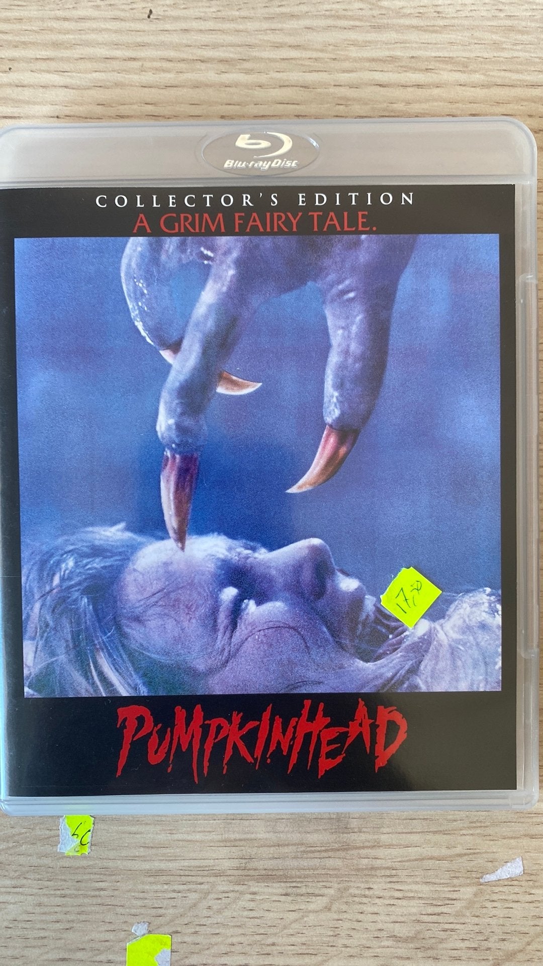 Pumpkinhead blu ray, Ophalen of Verzenden, Zo goed als nieuw, Horror