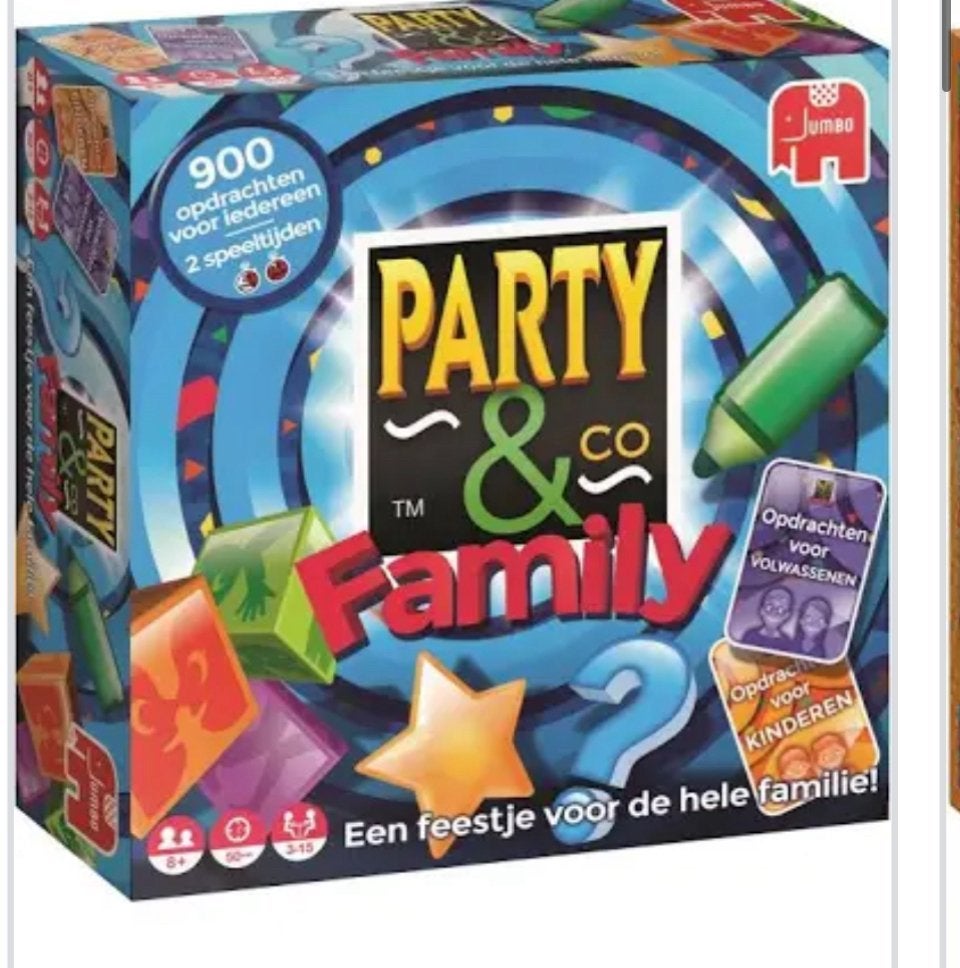 Spel Party en co family, Ophalen, Zo goed als nieuw