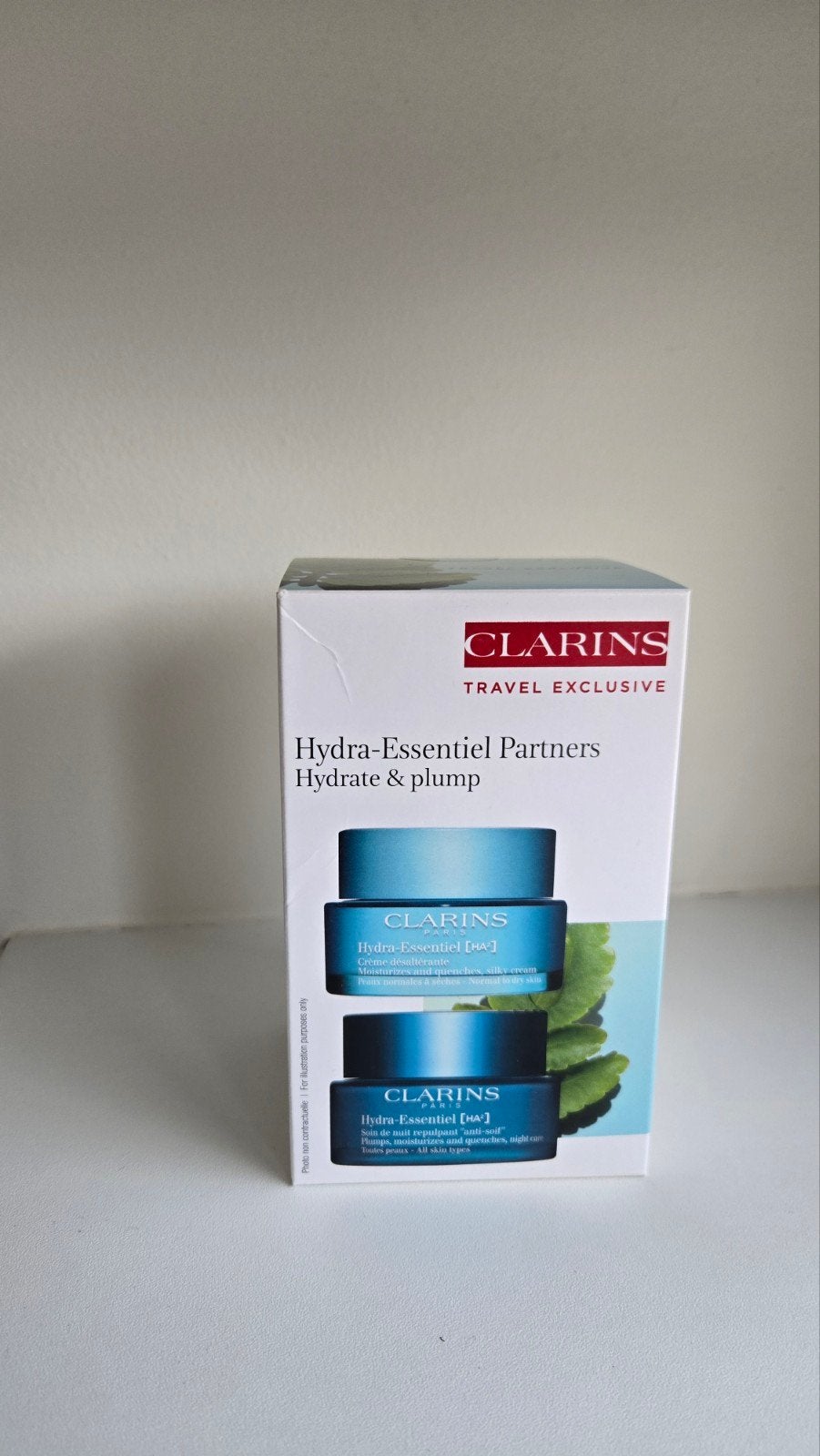 Clarins Hydra Essentiel DUO, Ophalen of Verzenden, Nieuw, Gehele gezicht