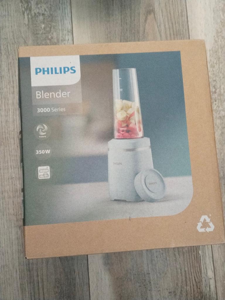 Philips 3000 Series Blender – Nieuw in doos – €35, Ophalen of Verzenden, Nieuw, Blender to go