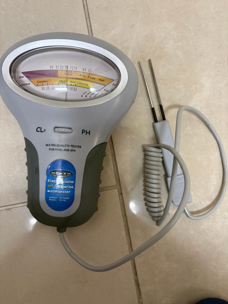 Zwembad chloor en PH watertester, Ophalen of Verzenden, Gebruikt, Overige typen