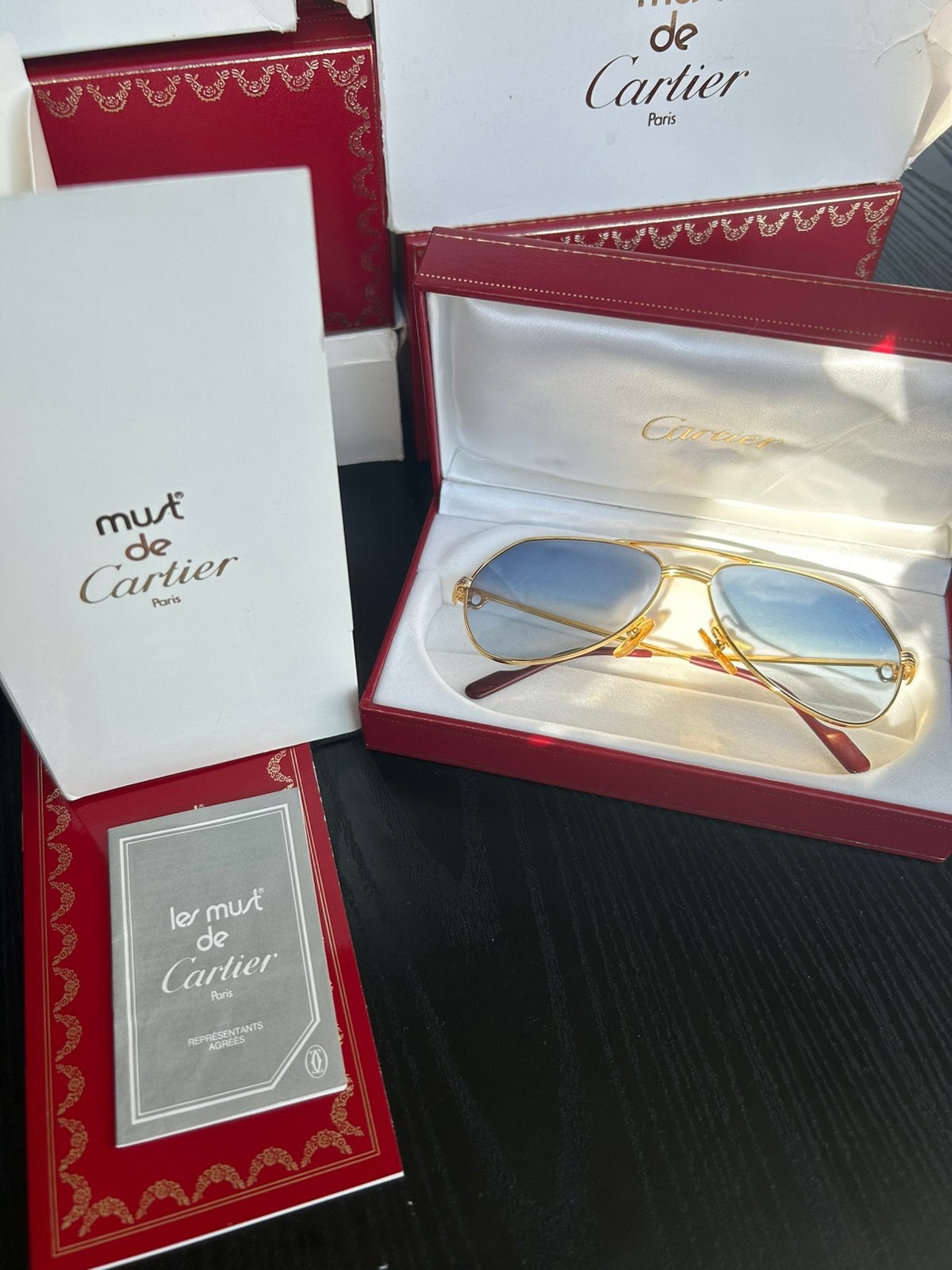Cartier Vendome bril, Ophalen of Verzenden, Zo goed als nieuw, Overige kleuren, Overige merken