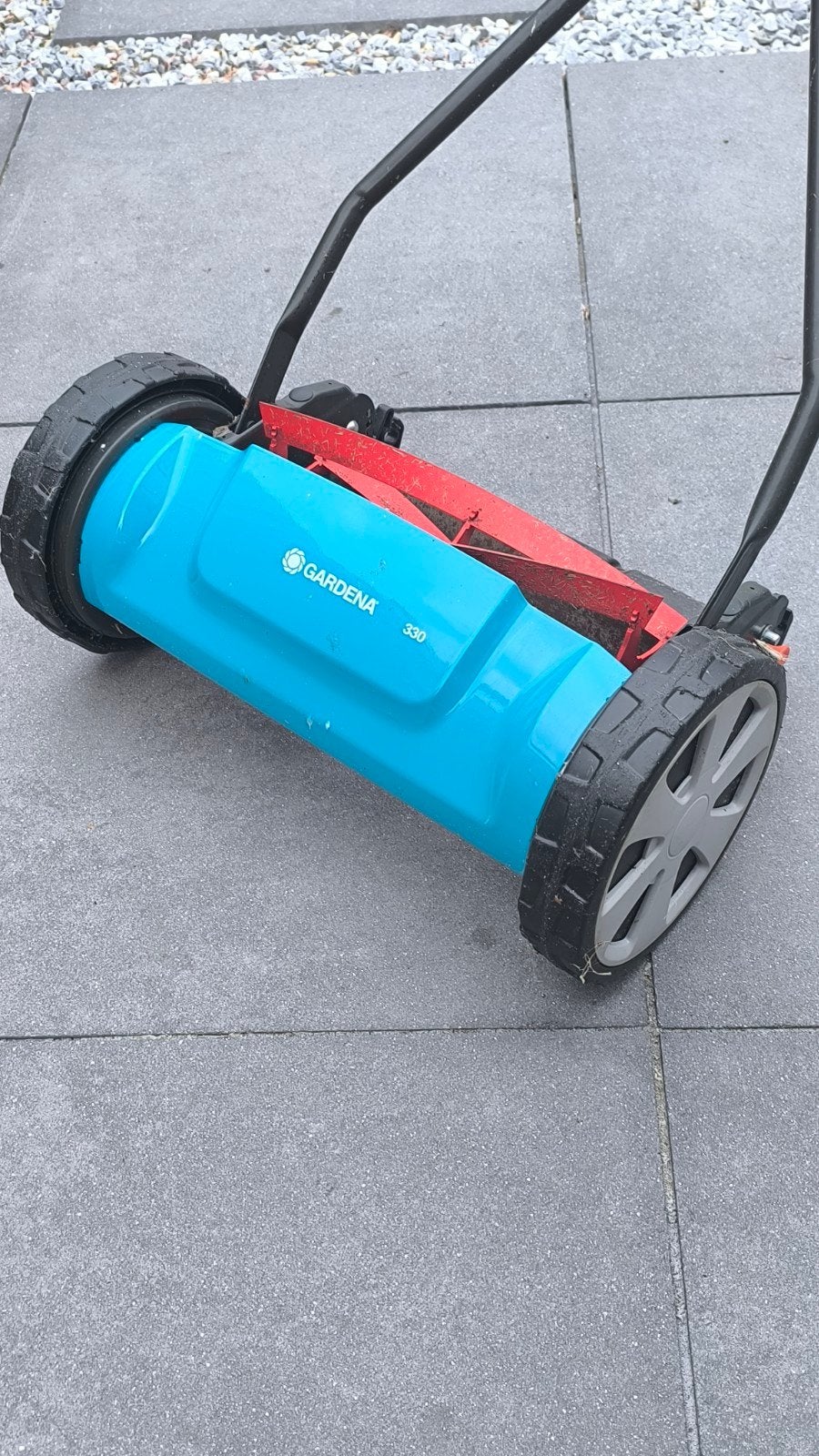 Gardena hand grasmaaier 330, Tuin en Terras, Ophalen, Handgrasmaaier, Zo goed als nieuw, 40 t/m 49 cm