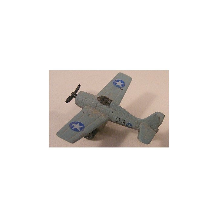 Grumman F4F Wildcat Miny's Kunststof Miniatuur Vliegtuig, Ophalen of Verzenden, Nieuw, Schaalmodel