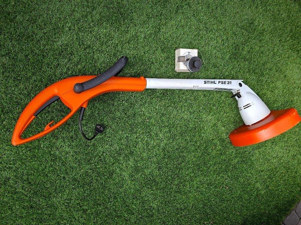 STIHL FSE 31 Lichte elektrische grastrimmer, Stihl, Gebruikt, Ophalen of Verzenden, 10 tot 30 cm