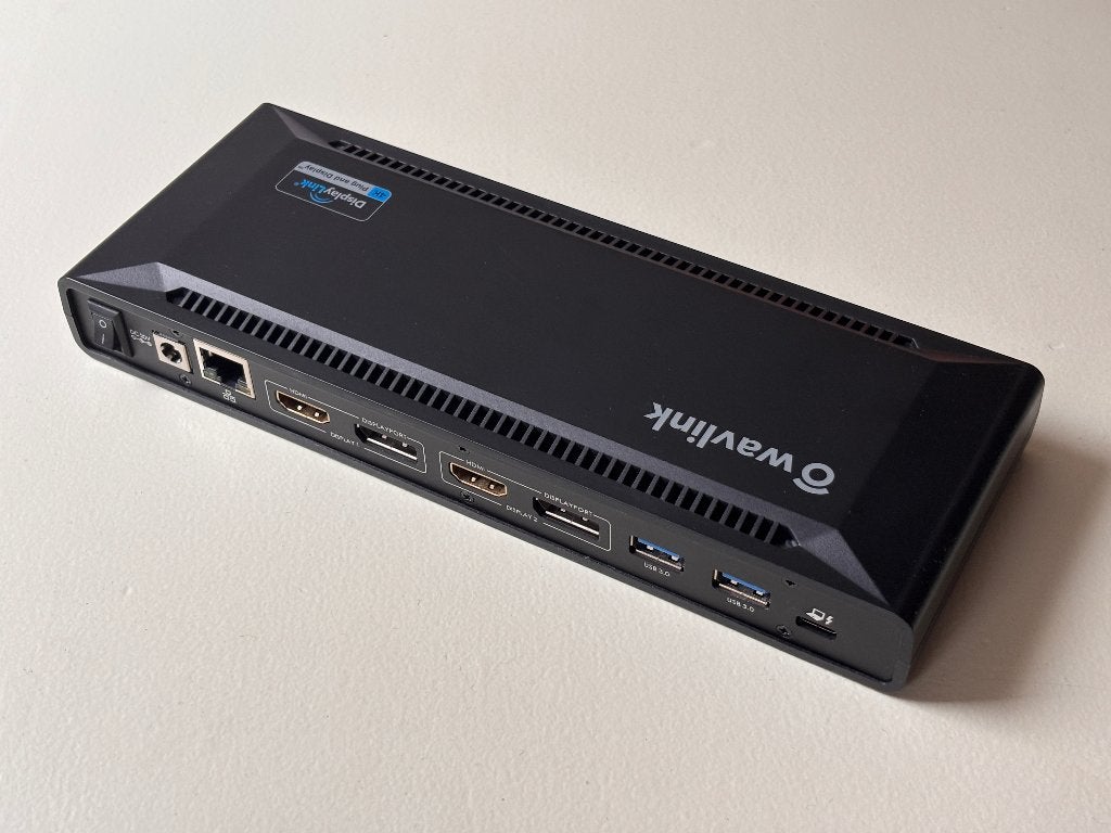 Wavlink WL-UG69PD2 Docking Station 4K, Ophalen, Zo goed als nieuw, Docking station, Wavelink