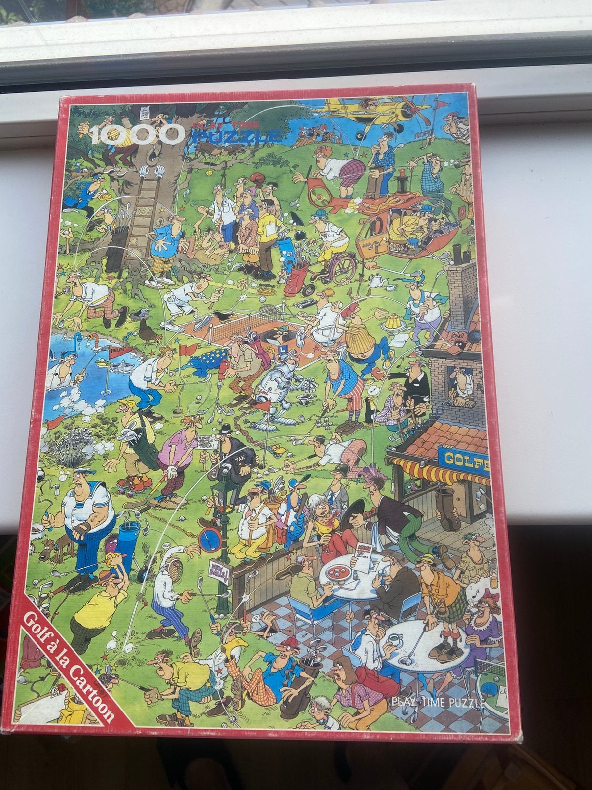 Puzzel van Jan van Haasteren van Play time golf a la cartoon