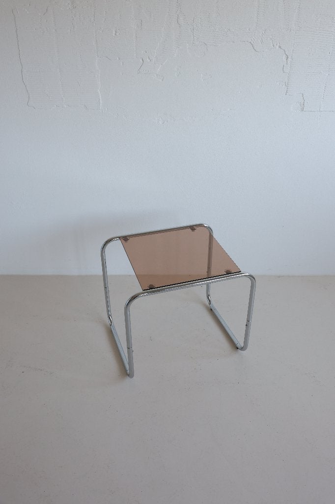 Bijzettafel Foza Kwantum NIEUW, Minder dan 55 cm, Vierkant, Nieuw, Glas