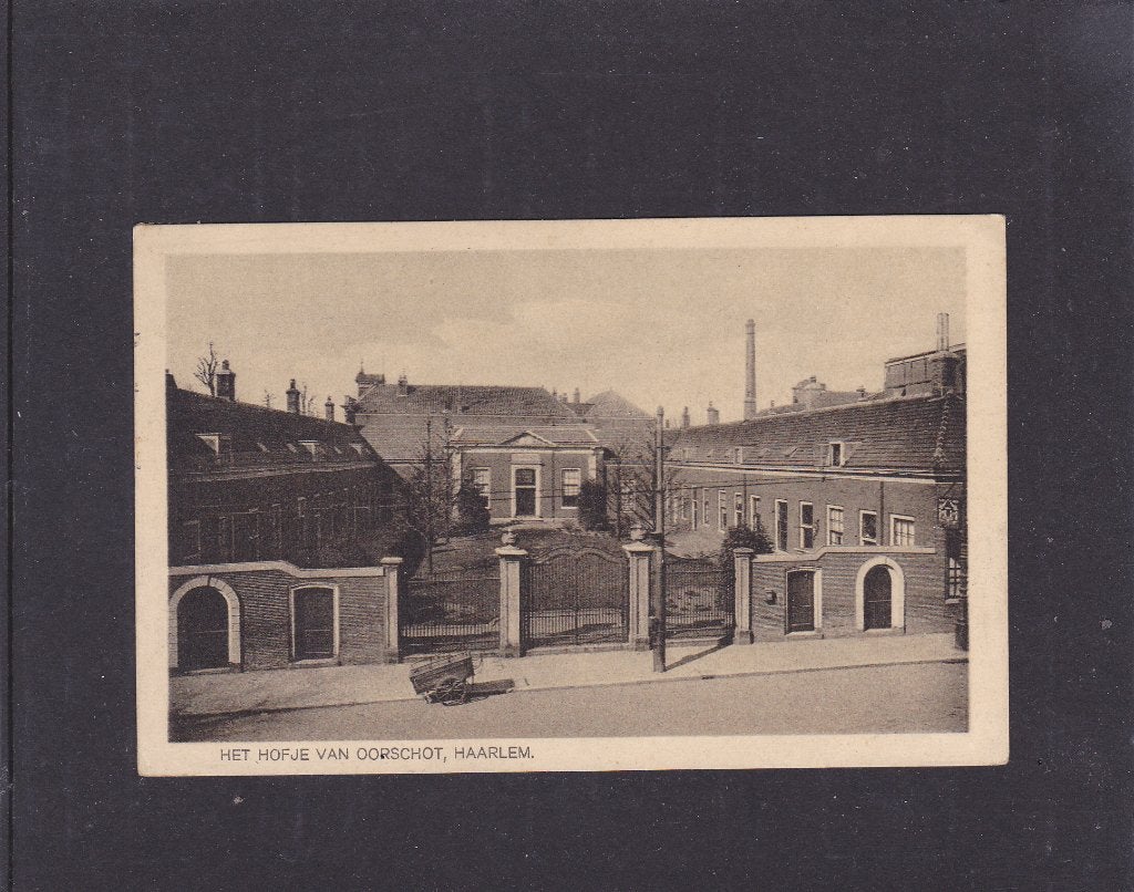 Haarlem Hofje van Oorschot 1920 (633), Verzenden, 1920 tot 1940, Gelopen, Noord-Holland