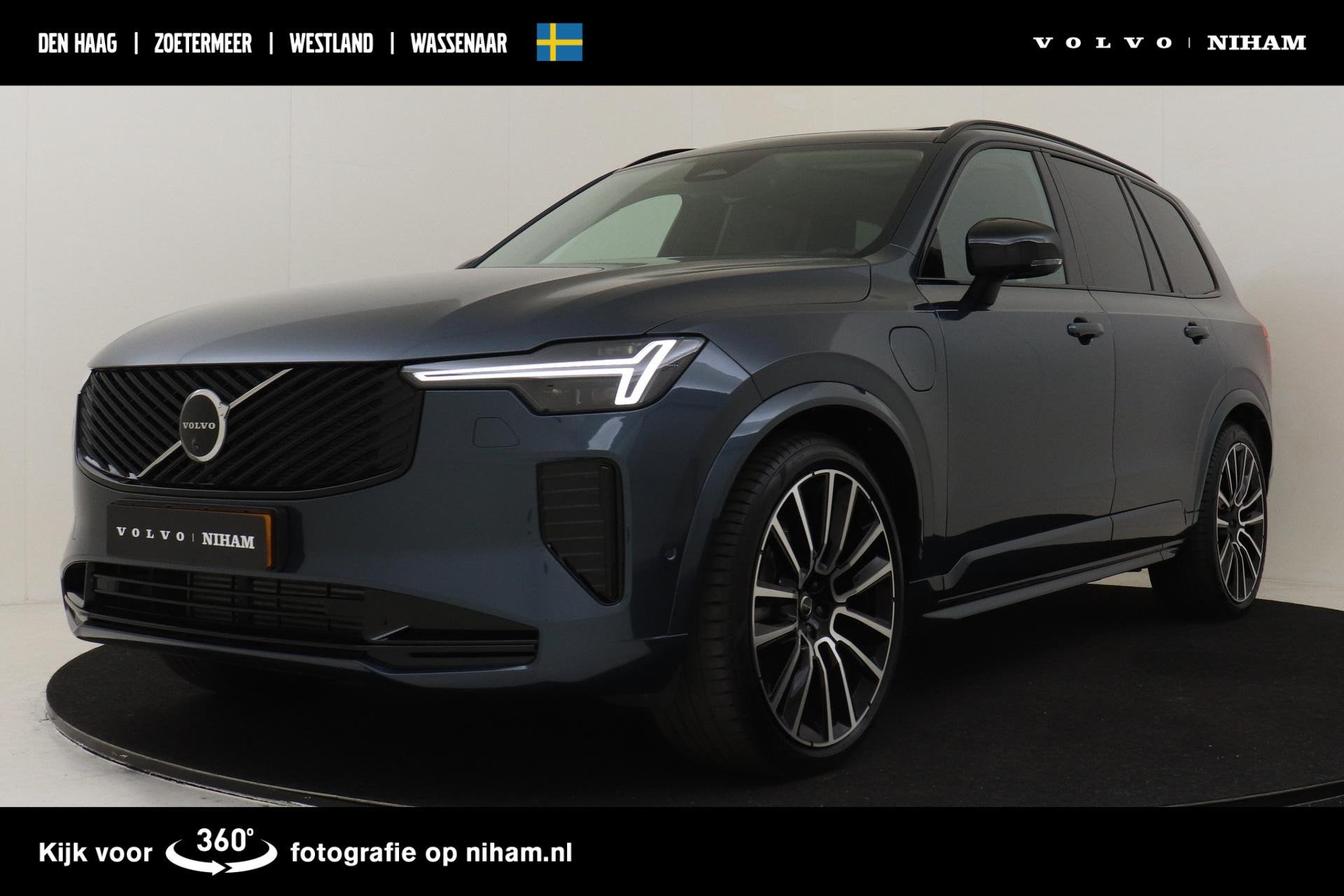 Volvo XC90 II T8 PLUG-IN HYBRID AWD ULTRA DARK *FULL OPTIONS, Auto's, 12 maanden, Gebruikt, Euro 6, 4 cilinders